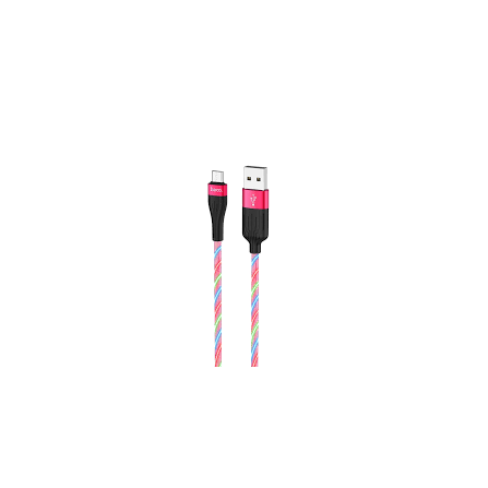 Câble Micro Hoco U85 fast 3A 1m LED (U85-MBL)