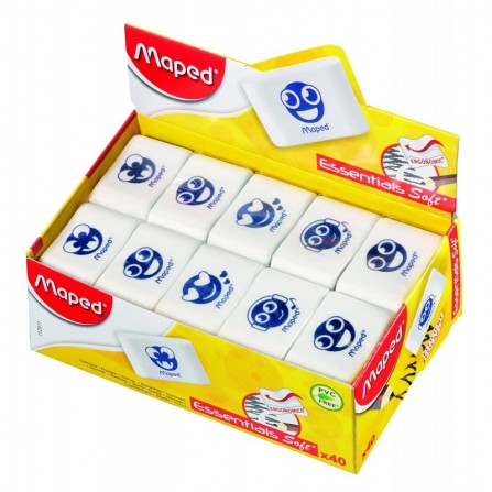 Gomme MAPED ESSENTIAL SOFT - Blanc (112911) 2