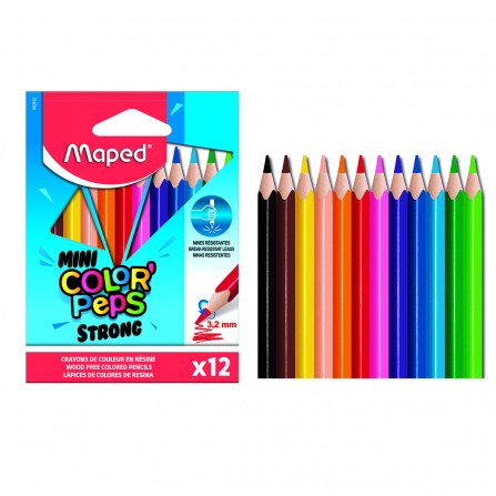 Crayon couleur 12/18 pastel Maped 