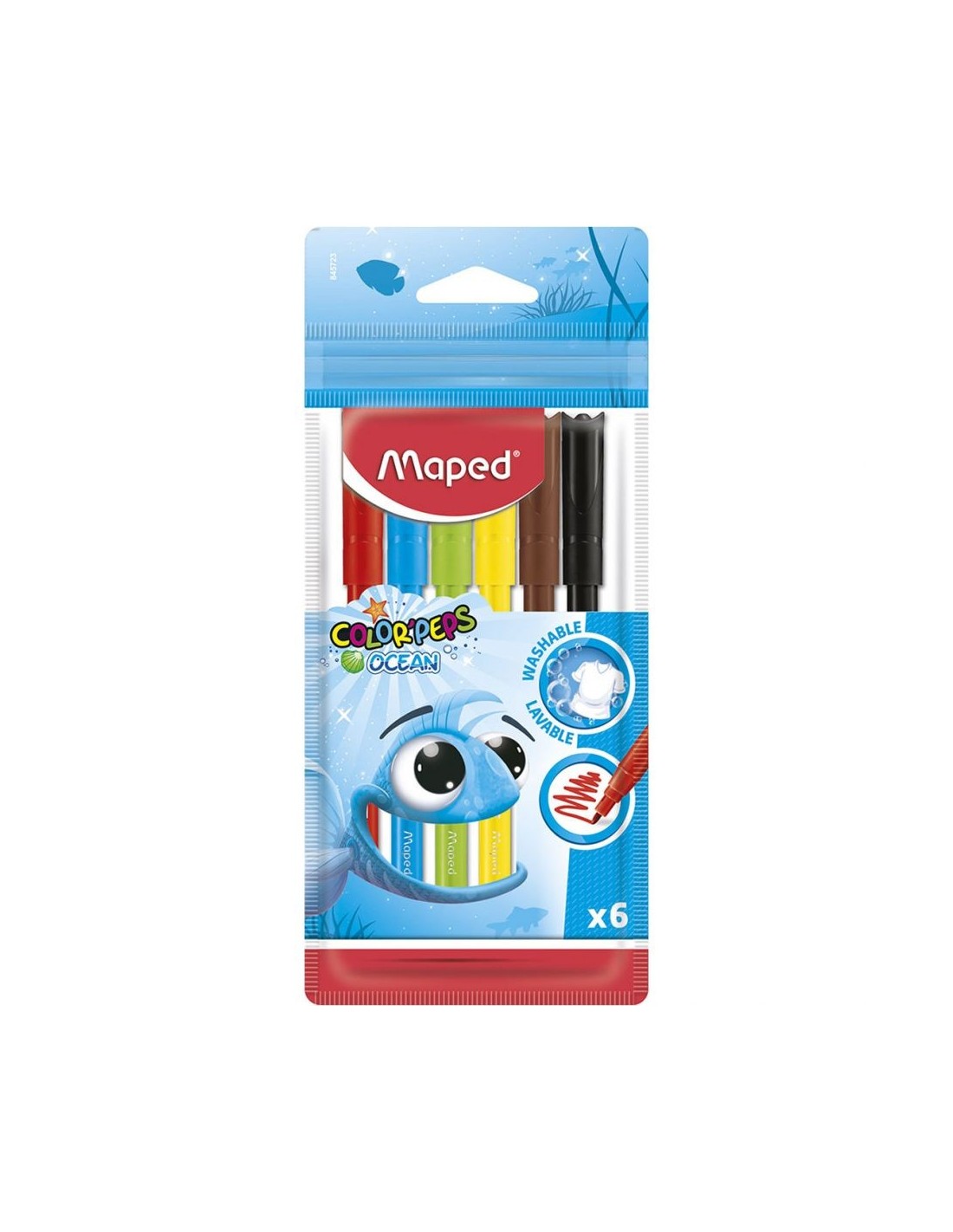 Maped Feutre COLOR'PEPS MONSTER, étui carton de 24 - Achat/Vente