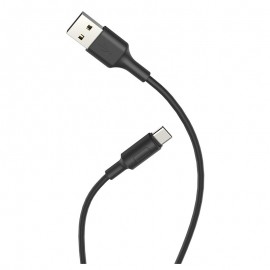 Câble HOCO X25 Fast pour IPhone - Noir (X25-IBK) Câble HOCO X25 Fast pour IPhone - Noir (X25-IBK)
