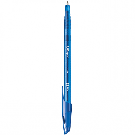 Stylo à Bille MAPED - Cap Green Ice - Bleu (224430) Stylo à Bille MAPED - Cap Green Ice - Bleu (224430)