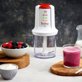 Multi-Moulinette MOULINEX - 500 W - Blanc (AT7151EG)