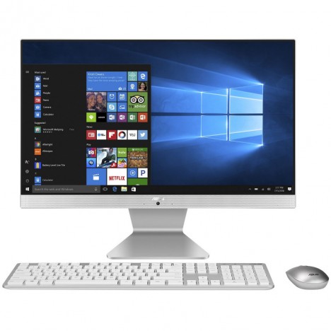 PC de Bureau All-in-One Asus Vivo AIO - i3 10è Gén/4 Go - Blanc (V222FAK-WA155T)