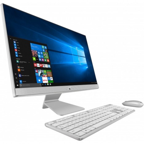 PC de Bureau All-in-One ASUS Vivo AIO - i3 10è Gén/4 Go - Blanc (V241EAK-WA088T)