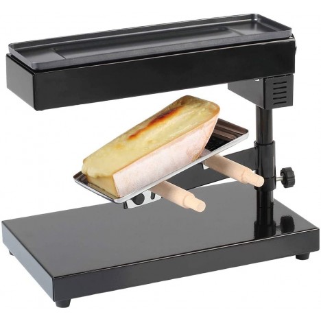 Appareil à Raclette Traditionnel LIVOO 600 Watt - Noir (DOC159)
