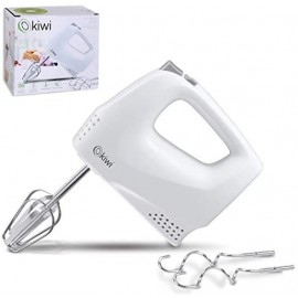 Batteur à Main KIWI 200 Watt - Blanc (KMX-3608) Batteur à Main KIWI 200 Watt - Blanc (KMX-3608)