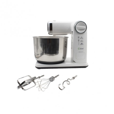 Batteur Pliable avec Bol KIWI - 300 Watt - Blanc (KMX-3633)