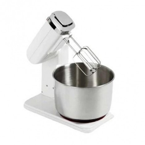 Batteur Pliable avec Bol KIWI - 300 Watt - Blanc (KMX-3633)