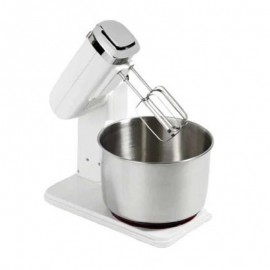 Batteur Pliable avec Bol KIWI - 300 Watt - Blanc (KMX-3633)