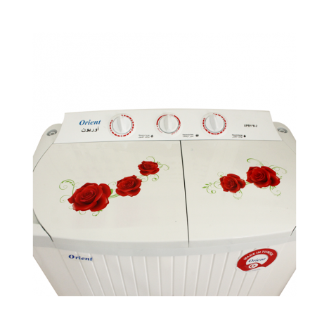 Machine à Laver Orient - Semi-Automatique 8 Kg - Blanc (XPB1*8-2)