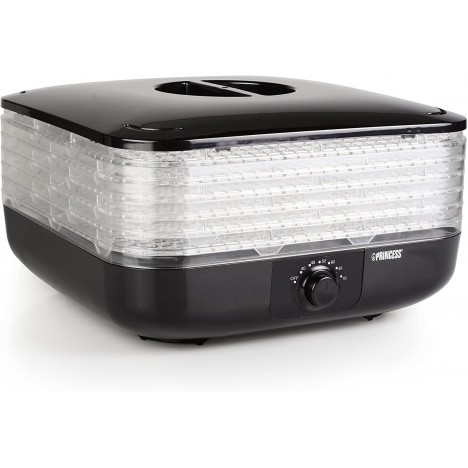 Déshydrateur d'aliments Princess - 350 Watt - Noir (112380)