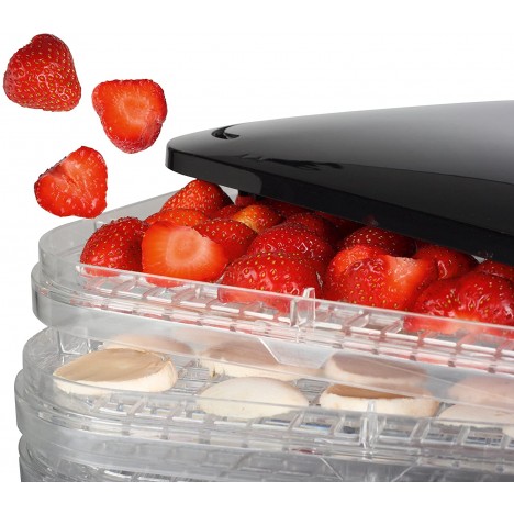 Déshydrateur d'aliments Princess - 350 Watt - Noir (112380)