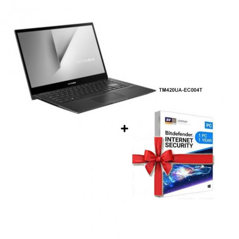 Pc Portable Asus VivoBook Flip R5-5500U 14" FHD Tactile-(TM420UA-EC004T) Pc Portable Asus VivoBook Flip R5-5500U 14" FHD Tactile-(TM420UA-EC004T)