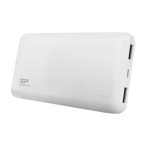 Power Bank SILICON C100 10000 MAH - Blanc (SP10KMAPBK100P0W) Power Bank SILICON C100 10000 MAH - Blanc (SP10KMAPBK100P0W)