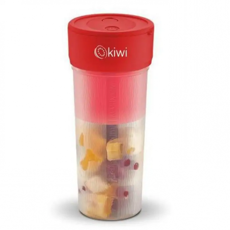 Blender KIWI Smoothie Portable - 250ML - Rouge (KSB-2203)