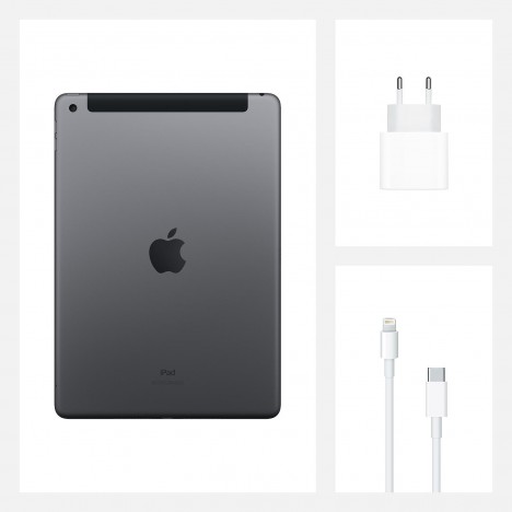 iPad Apple GEN 8 Wifi + Cellular 32 Go - Gris Sidéral (MYMH2NF/A)