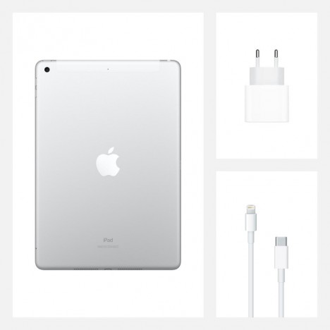 iPad Apple Wifi + Cellular 128 Go - Argent (MYMM2NF/A)