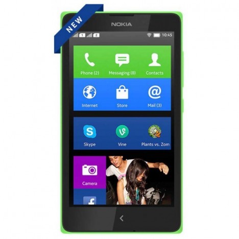 Téléphone Portable Nokia X / Double SIM Vert Téléphone Portable Nokia X / Double SIM Vert