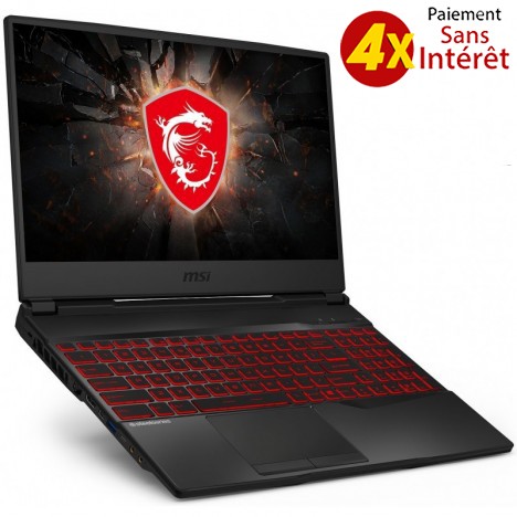 MSI GL65-9SD I7 9é Gen - 16 Go - GTX 1660 Ti (GL65 9SD-068XFR)