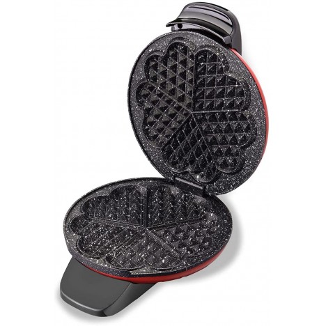 Machine à Gaufres KORKMAZ - Mia 850 Watt - Rouge (A319-04) Machine à Gaufres KORKMAZ - Mia 850 Watt - Rouge (A319-04)