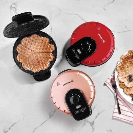 Machine à Gaufres KORKMAZ Mia 850 W - Gold (A319-03)