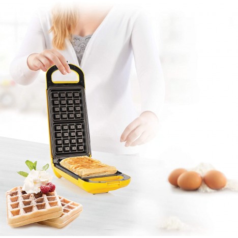 Machine à Gaufre Flip PRINCESS - 700 Watt - Jaune (132406)