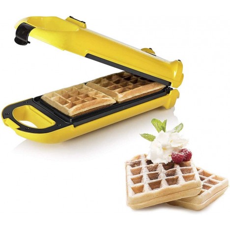 Machine à Gaufre Flip PRINCESS - 700 Watt - Jaune (132406)