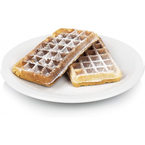 Gaufrier PRINCESS pour 2 Gaufres - 1200 Watt - Blanc (132397)