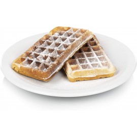 Gaufrier PRINCESS pour 2 Gaufres - 1200 Watt - Blanc (132397)