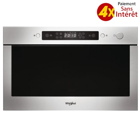 Micro Onde WHIRLPOOL encastrable - Inox (AMW 439/IX)