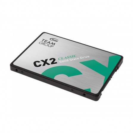Disque SSD Interne TeamGroup CX2 256 Go 2.5" SATA III (T253X6256G0C101) 2