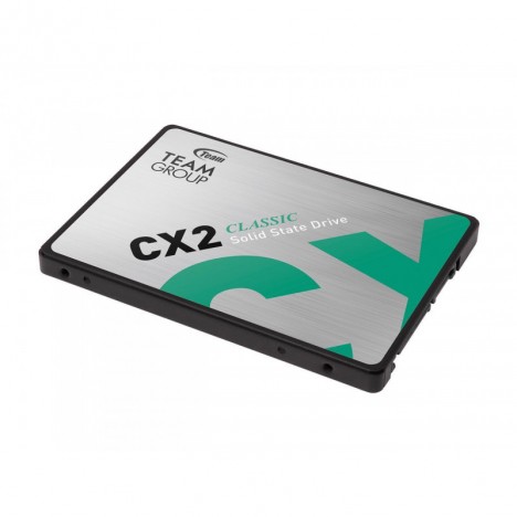Disque SSD Interne TeamGroup CX2 256 Go 2.5" SATA III (T253X6256G0C101)