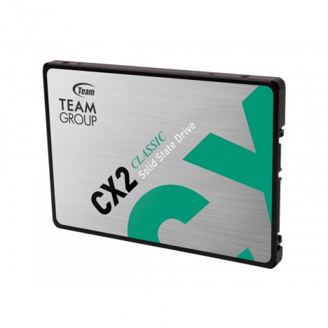 Disque SSD Interne TeamGroup CX2 256 Go 2.5" SATA III (T253X6256G0C101)
