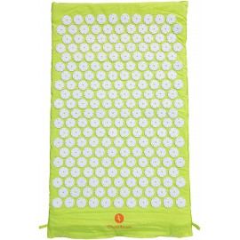 Tapis Acupression SVELTUS 75x44 cm avec Sac de Transport - Vert (1399)