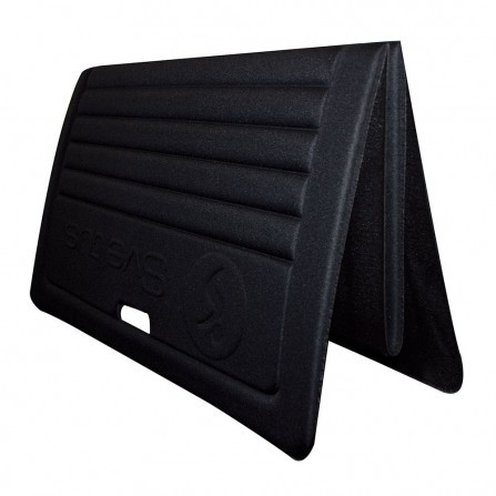 Tapis Pliable SVELTUS Antibactérien 1.9 X 0.9 X 0.15 M - Noir (1330) 2