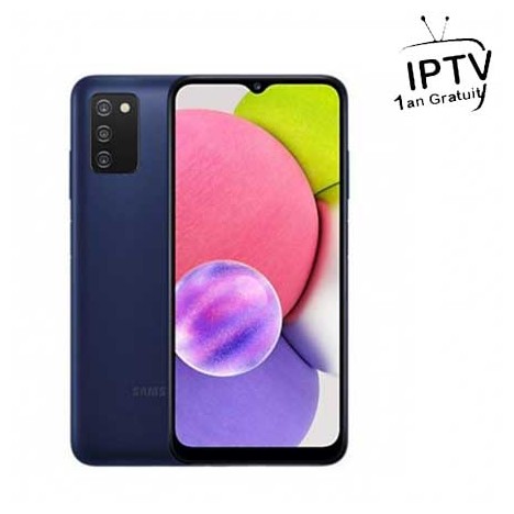 SMARTPHONE SAMSUNG GALAXY A03S 3GO 32GO BLEU(SM-A037F) SMARTPHONE SAMSUNG GALAXY A03S 3GO 32GO BLEU(SM-A037F)