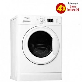 Machine à Laver Frontale WHIRLPOOL 8kg - Blanc (FWG81284W NA) Machine à Laver Frontale WHIRLPOOL 8kg - Blanc (FWG81284W NA)