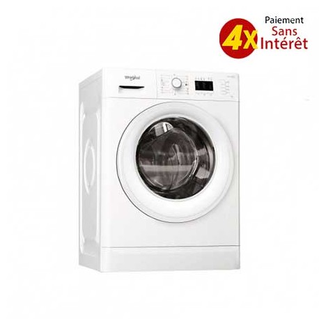 Machine à laver Frontale WHIRLPOOL 9 kg Blanc (FWG91284W NA )
