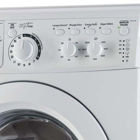Machine à Laver Frontale INDESIT 8KG - 1200TR/MIN - Blanc (EWC81252WNA) Machine à Laver Frontale INDESIT 8KG - 1200TR/MIN - Blanc (EWC81252WNA)