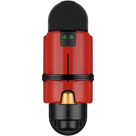 Pack Machine à Café Nespresso KRUPS 1260W - 0,7L - Rouge + 20 Capsules Golden Coffee Gratuit (XN100510)