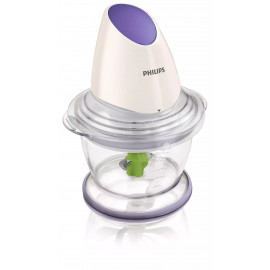 Mini Hachoir PHILIPS 1 Litre - 500W - Blanc (HR1397/10) Mini Hachoir PHILIPS 1 Litre - 500W - Blanc (HR1397/10)