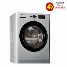 Machine à Laver Frontale WHIRLPOOL 7kg - Silver (FWG71253SB NA)