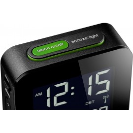 Réveil de Voyage Numérique BRAUN - Noir - (BNC008BK-RC) Réveil de Voyage Numérique BRAUN - Noir - (BNC008BK-RC)