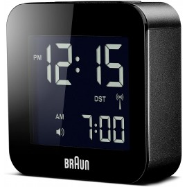 Réveil de Voyage Numérique BRAUN - Noir - (BNC008BK-RC) Réveil de Voyage Numérique BRAUN - Noir - (BNC008BK-RC)