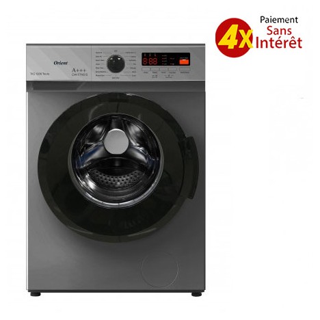 Machine à laver automatique 7KG Orient silver (OW-F7N01S)