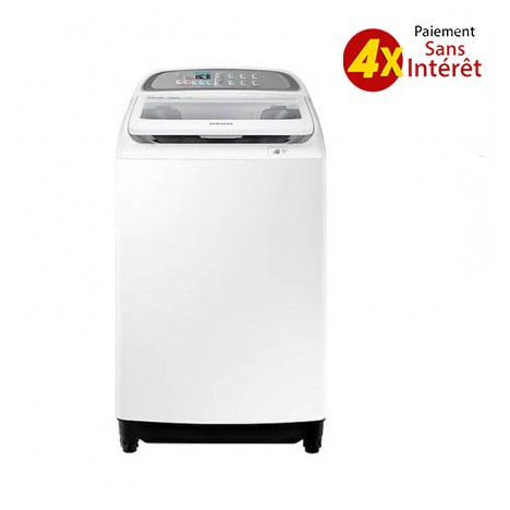 Machine à Laver Dual Wash Top SAMSUNG - 12Kg - Blanc (WA12J5730SWULO) Machine à Laver Dual Wash Top SAMSUNG - 12Kg - Blanc (WA12J5730SWULO)
