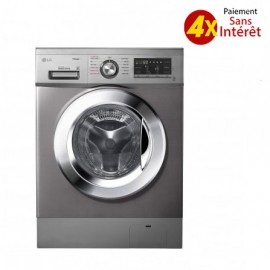 Machine à Laver LG automatique 9KG 1400T lavante sechante - Silver (FH4G6VDGG6) Machine à Laver LG automatique 9KG 1400T lavante sechante - Silver (FH4G6VDGG6)