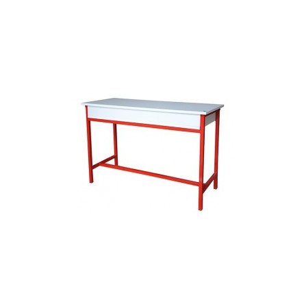 Table Écolier Biplace Avec Étagère En Bois 110x 45 X 75 prix tunisie 2