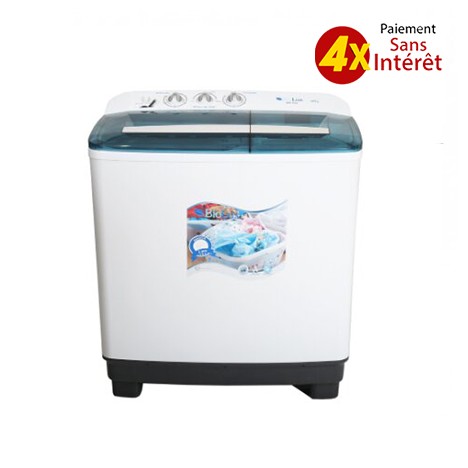 Machine A laver BIOLUX Semi Automatique 12Kg - Blanc prix tunsie